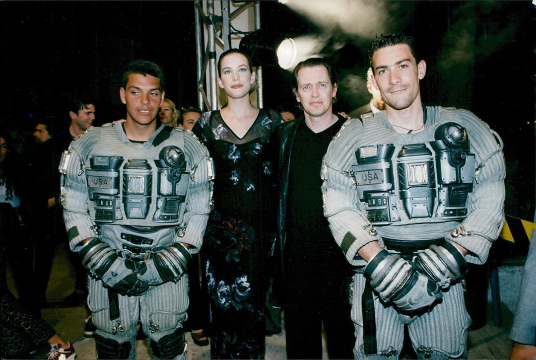 with Steve Buscemi, Courtesy of Aerocr Instagram
