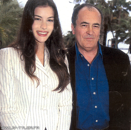 with Bernardo Bertolucci - at Cannes 1995