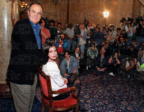 with Bernardo Bertolucci