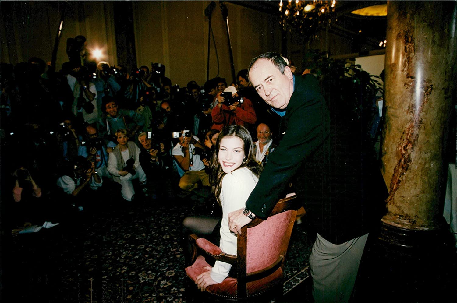 with Bernardo Bertolucci