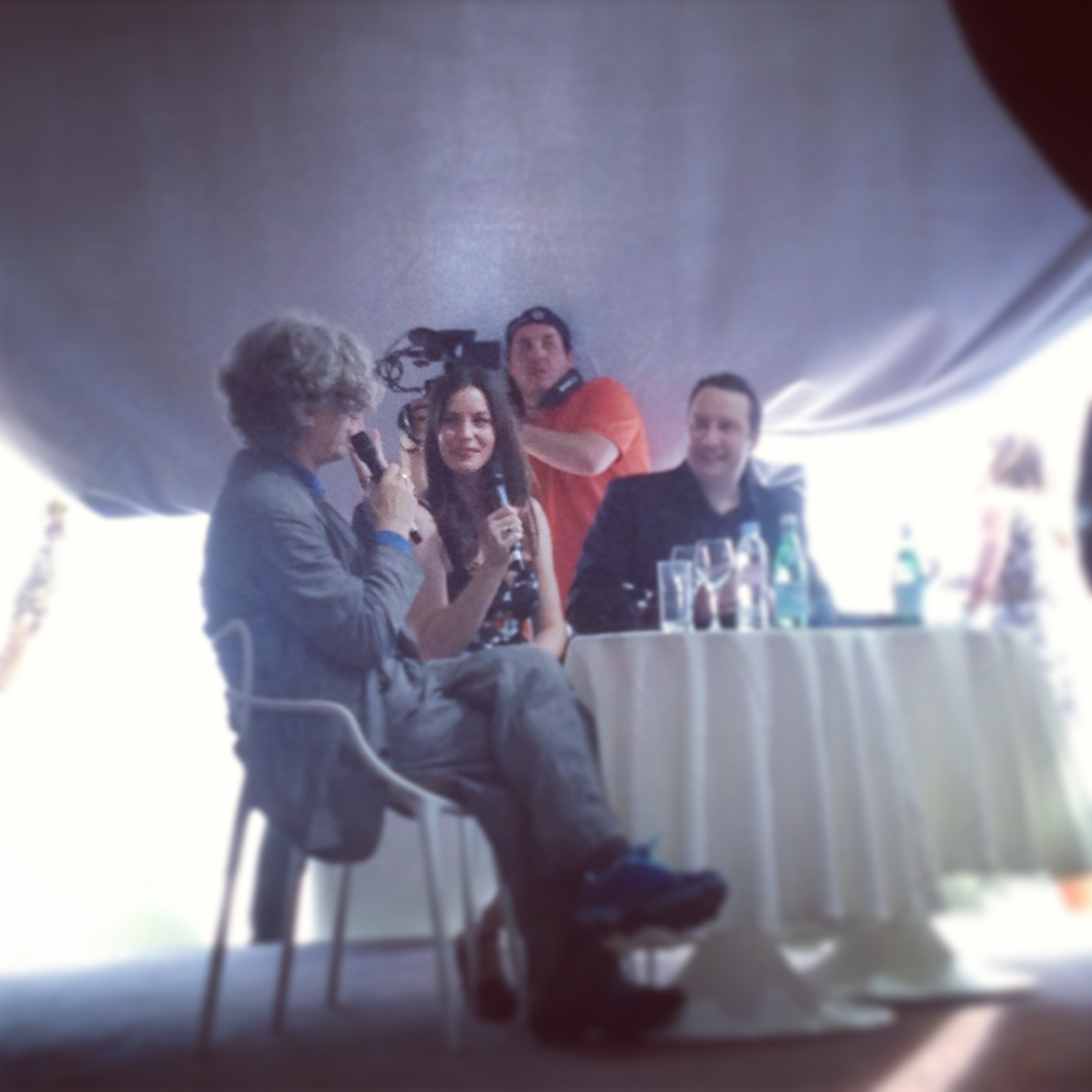 with Wim Wenders, from Jane Wayne News
