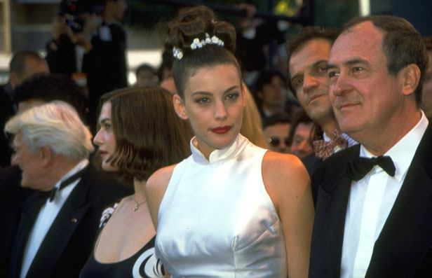 with Bernardo Bertolucci, at Cannes 1996