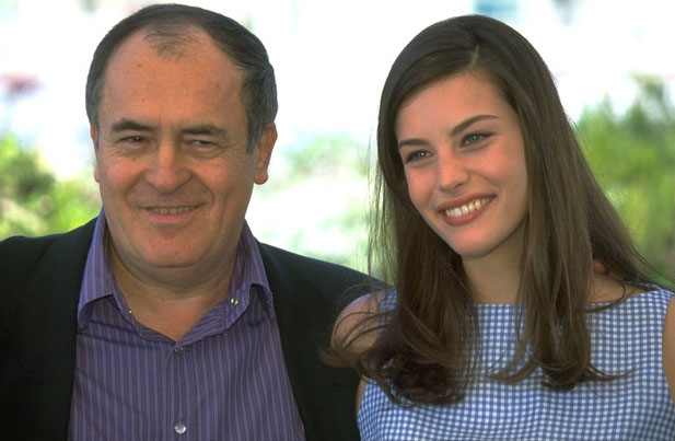 with Bernardo Bertolucci, at Cannes 1996