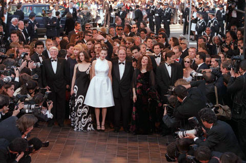 with Stealing Beauty cast and crew