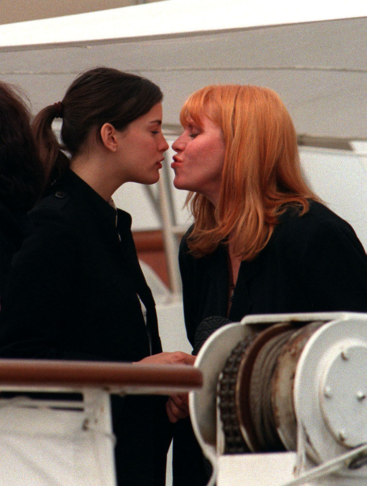 with mom - Bebe Buell