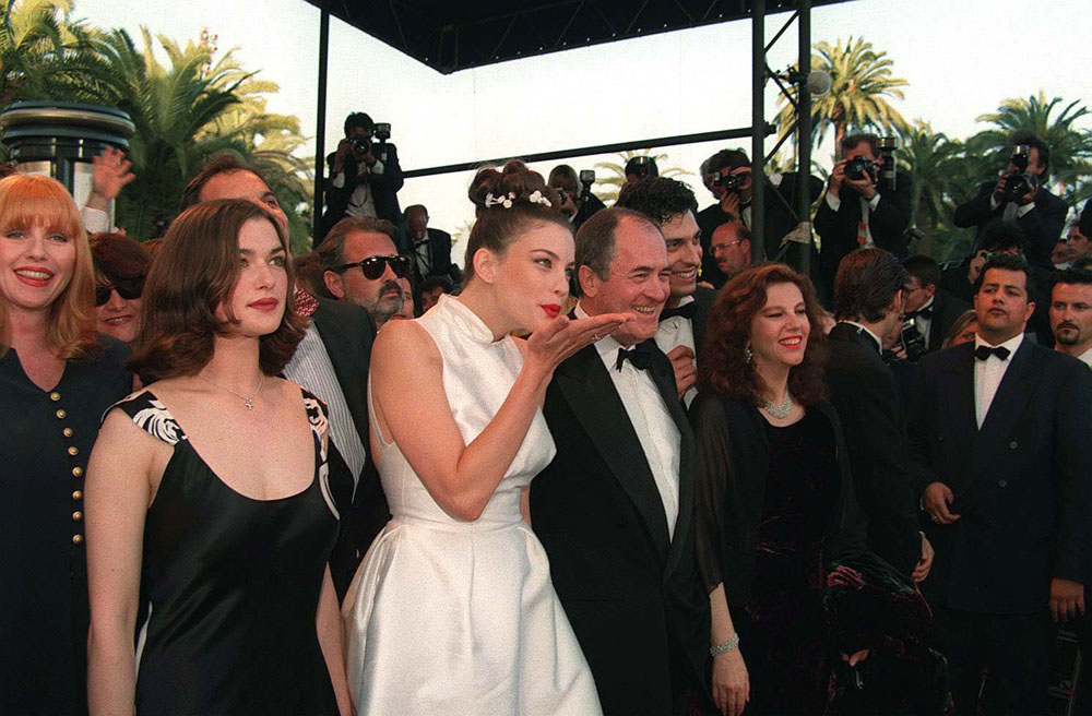 with Rachel Weisz and Bernardo Bertolucci
