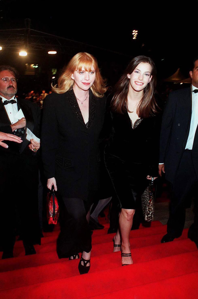 with mom - Bebe Buell