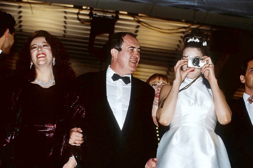 with Bernardo Bertolucci, Courtesy of Aerocr Instagram