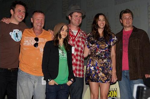 with James Gunn, Michael Rooker, Ellen Page, Rainn Wilson and Nathan Fillion