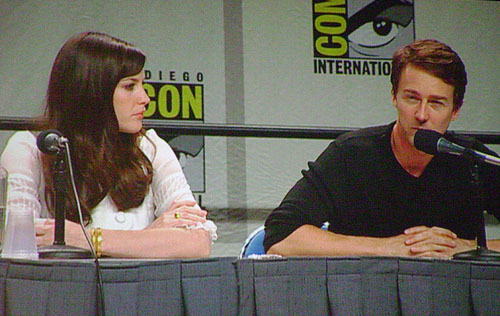 with Edward Norton