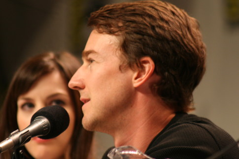 with Edward Norton