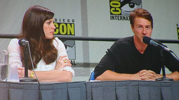 with Edward Norton
