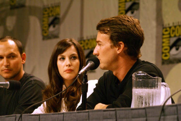with Edward Norton and Louis Leterrier