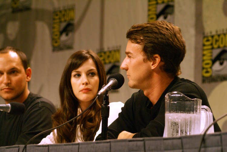 with Edward Norton and Louis Leterrier