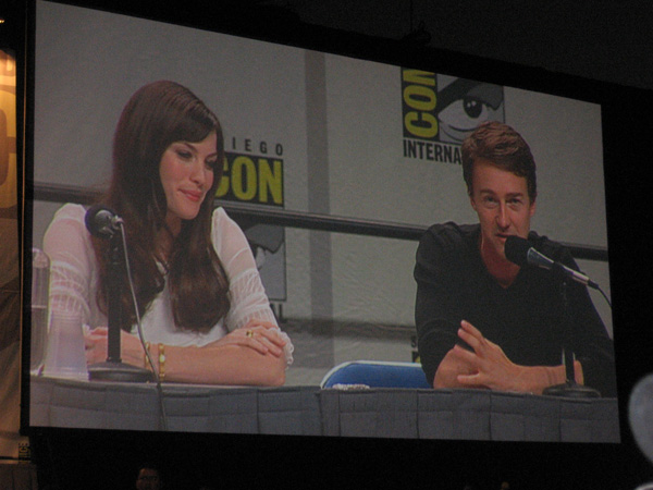 with Edward Norton