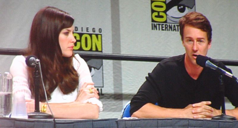 with Edward Norton