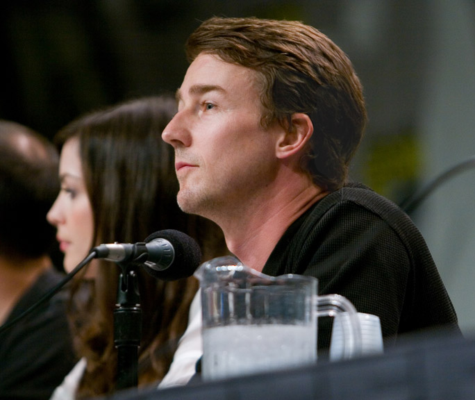 with Edward Norton Photo by Angeleno- Through The Lens