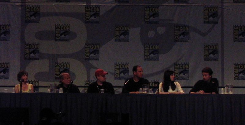 with "The Incredible Hulk" cast and crew