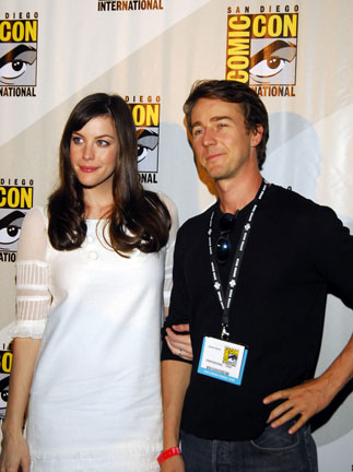 with Edward Norton