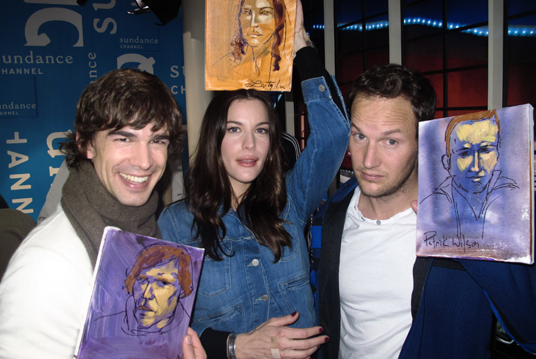 with Christopher Gorham and Patrick Wilson