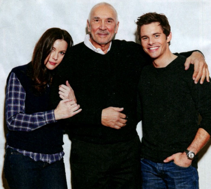 with James Marsden, Frank Langella