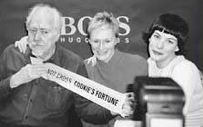 with Robert Altman and Glenn Close