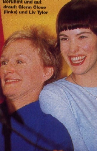 with Glenn Close