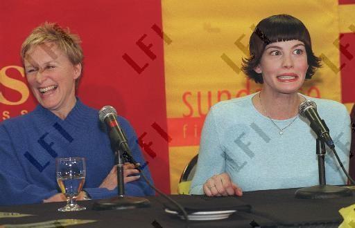 with Glenn Close