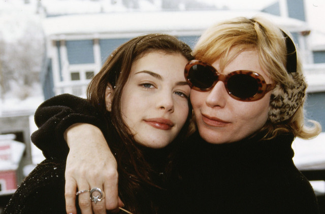with mom - Bebe Buell