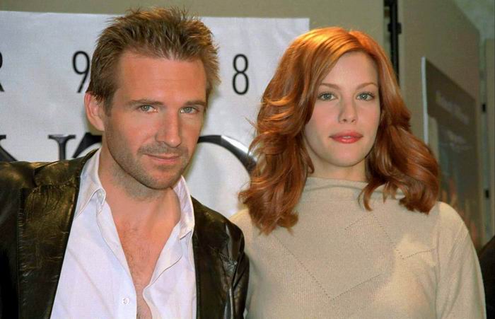 with Ralph Fiennes