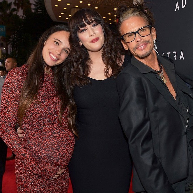with dad Steven and sister Chelsea