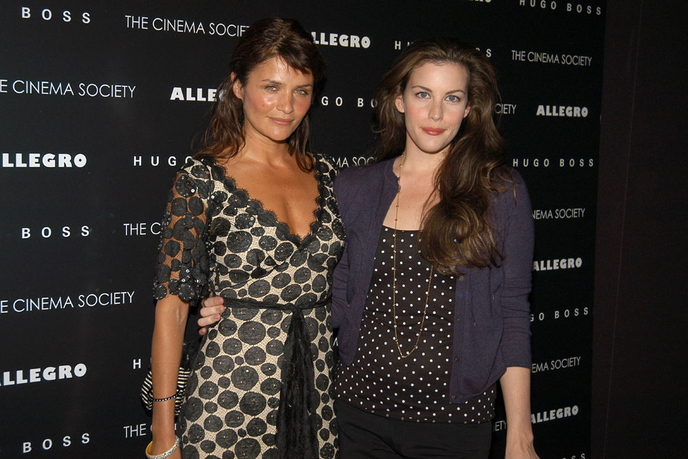 with Helena Christensen