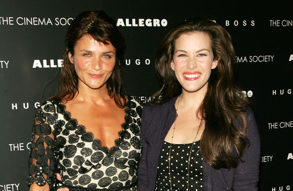 with Helena Christensen