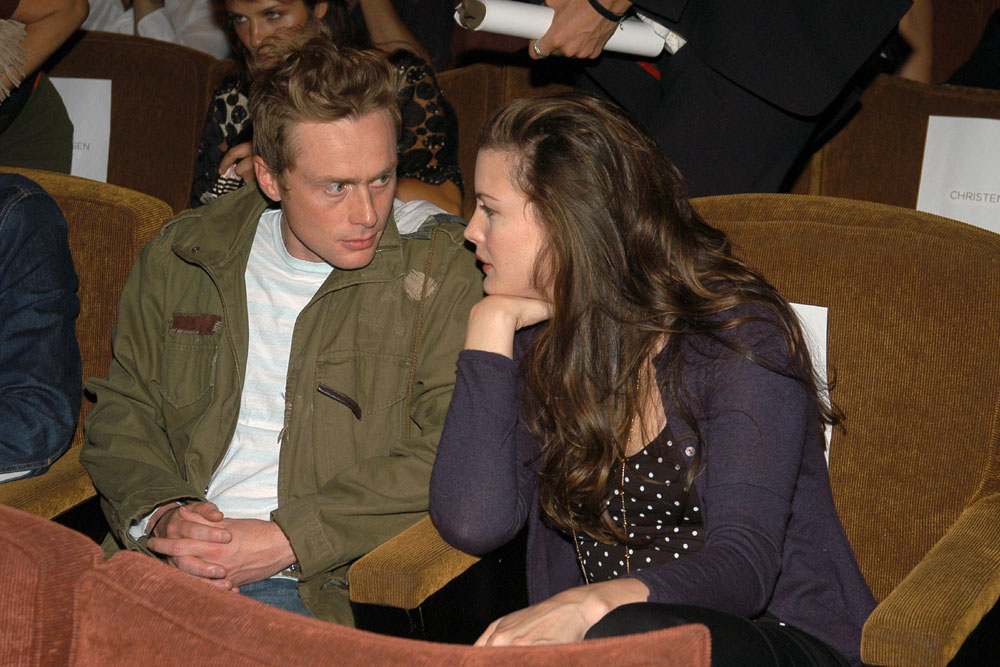 with husband - Royston Langdon