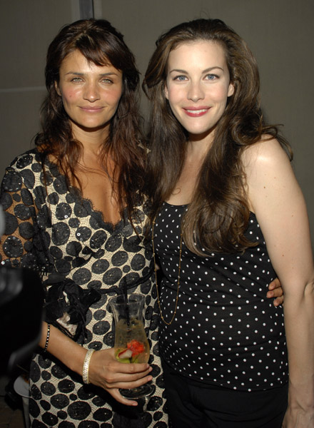 with Helena Christensen