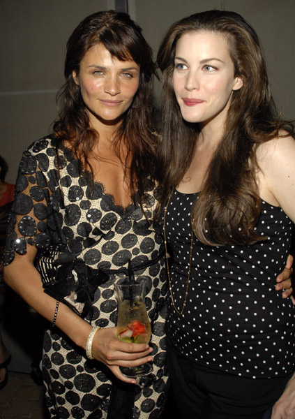 with Helena Christensen