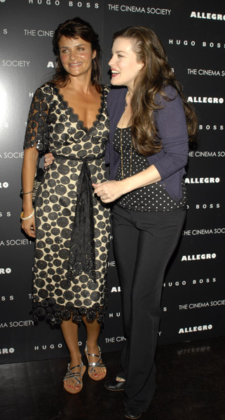 with Helena Christensen