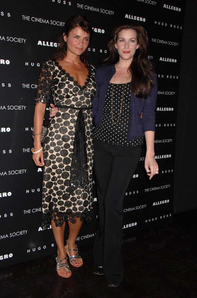 with Helena Christensen