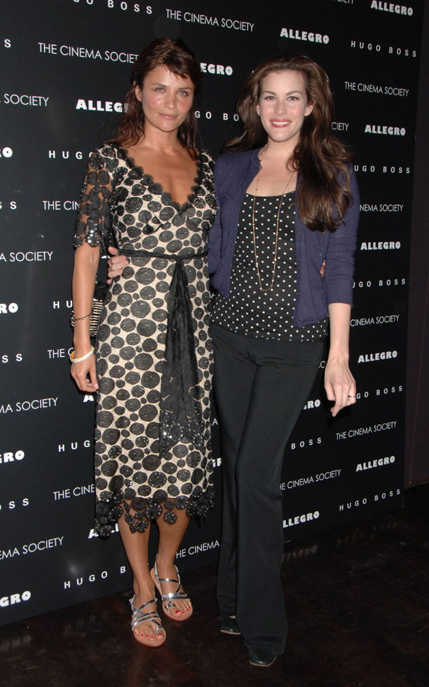 with Helena Christensen
