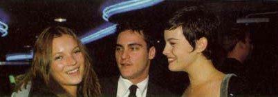 with Joaquin Phoenix and Kate Moss