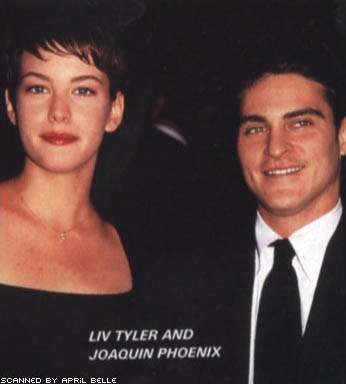 with former boyfriend - Joaquin Phoenix