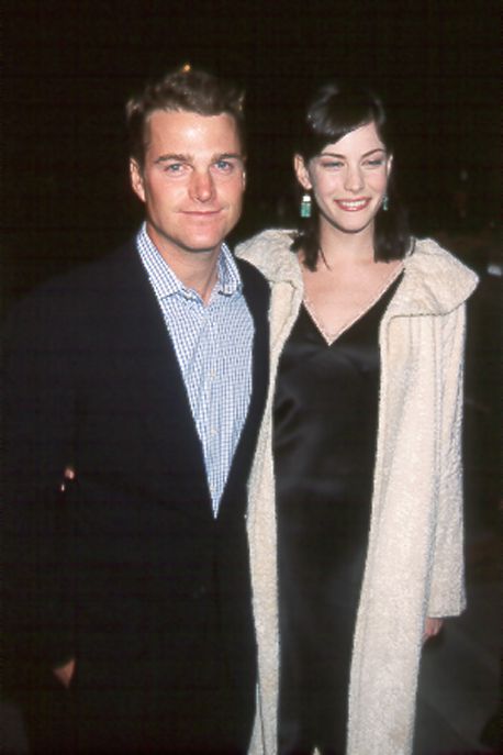 with Chris O'Donnell - at Cookie's Fortune Premiere