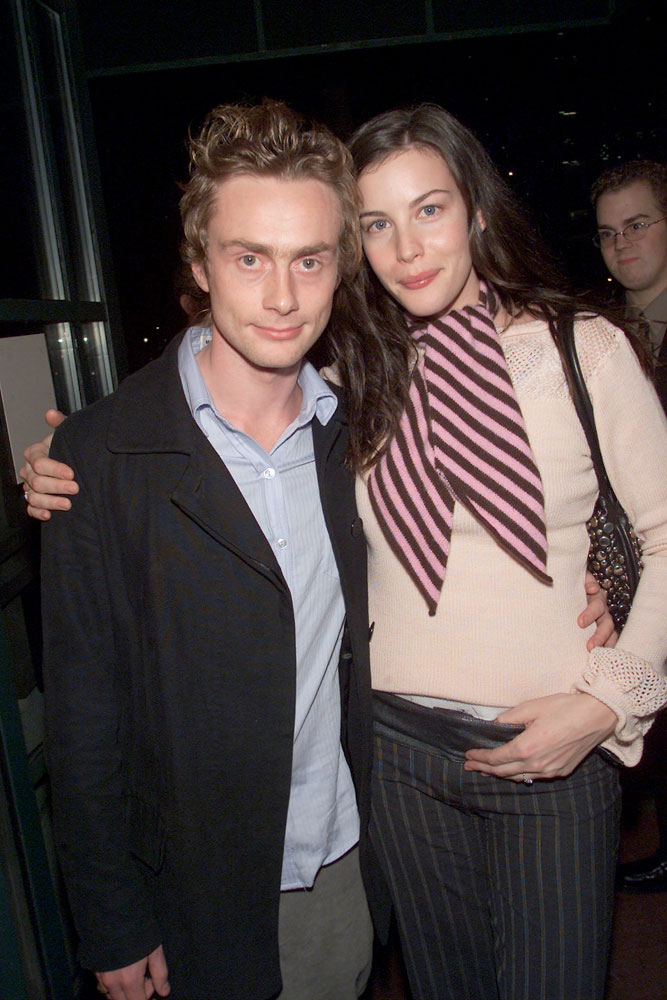 with fiance - Royston Langdon