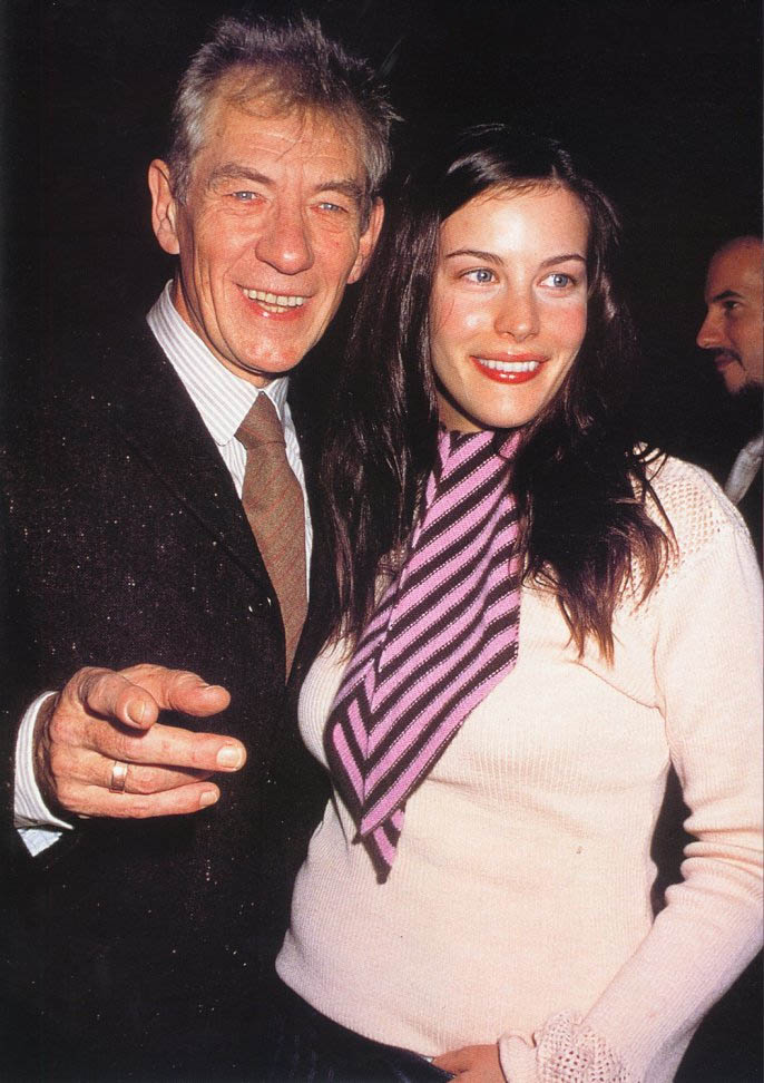 with Ian McKellen