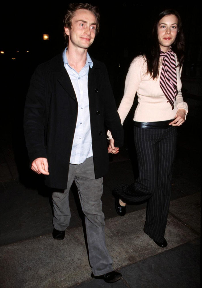 with fiance - Royston Langdon