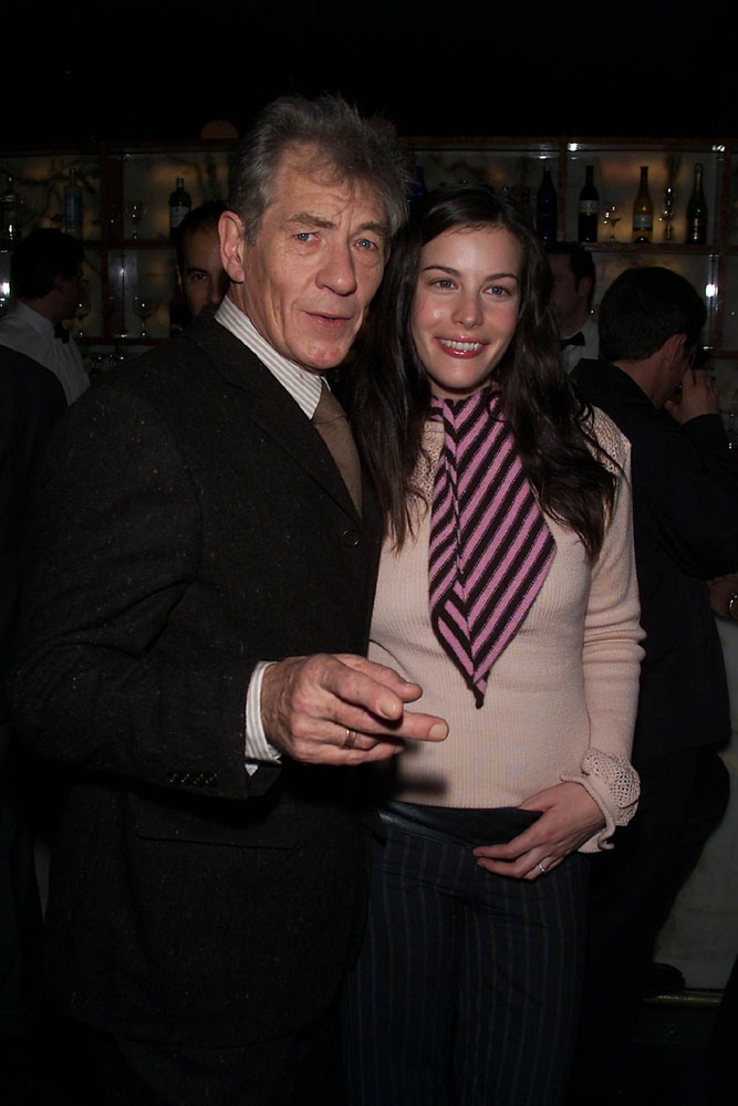 with Ian McKellen