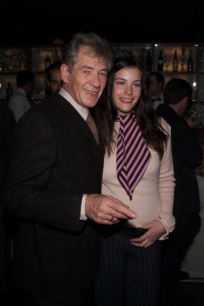 with Ian McKellen