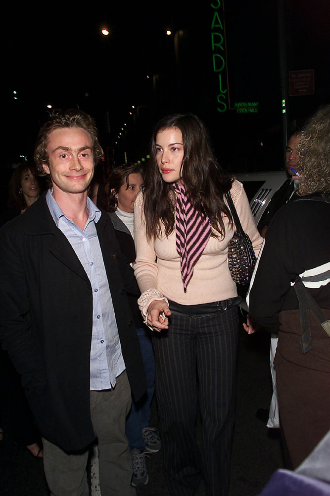 with fiance - Royston Langdon