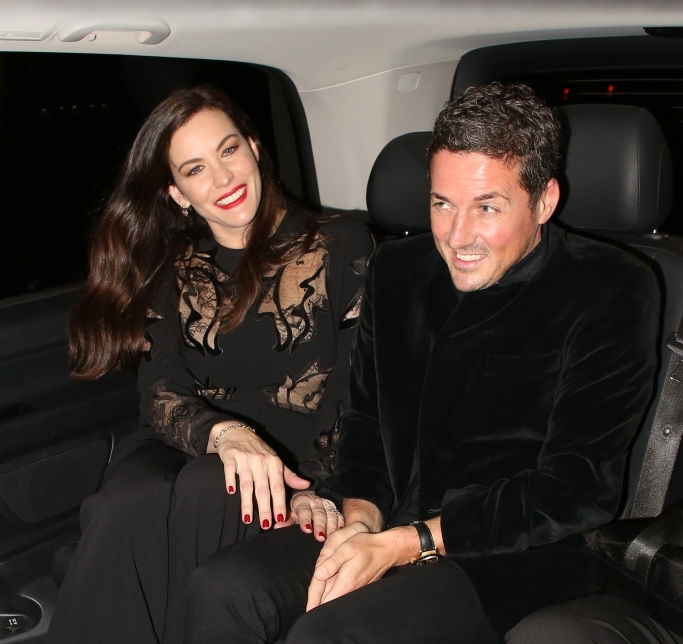 with fiance David Gardner