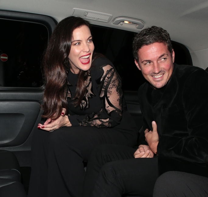 with fiance David Gardner